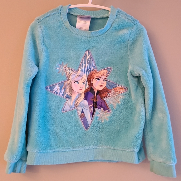 Disney Frozen turquoise long sleeved top